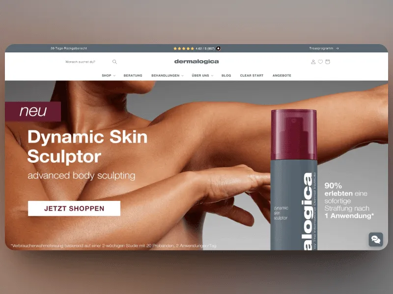Dermalogica – Internationalisierung, B2B